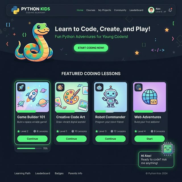 Python Kids Platform
